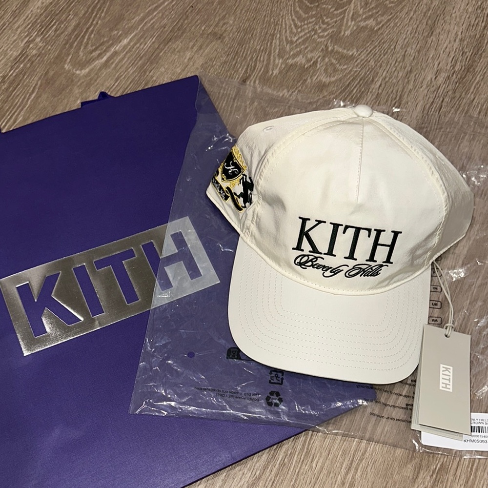Kith Cream Hat Classic Minimalist Design
